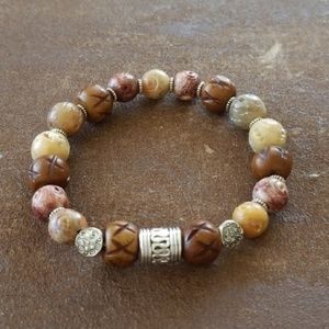 Stone Beaded Bracelet